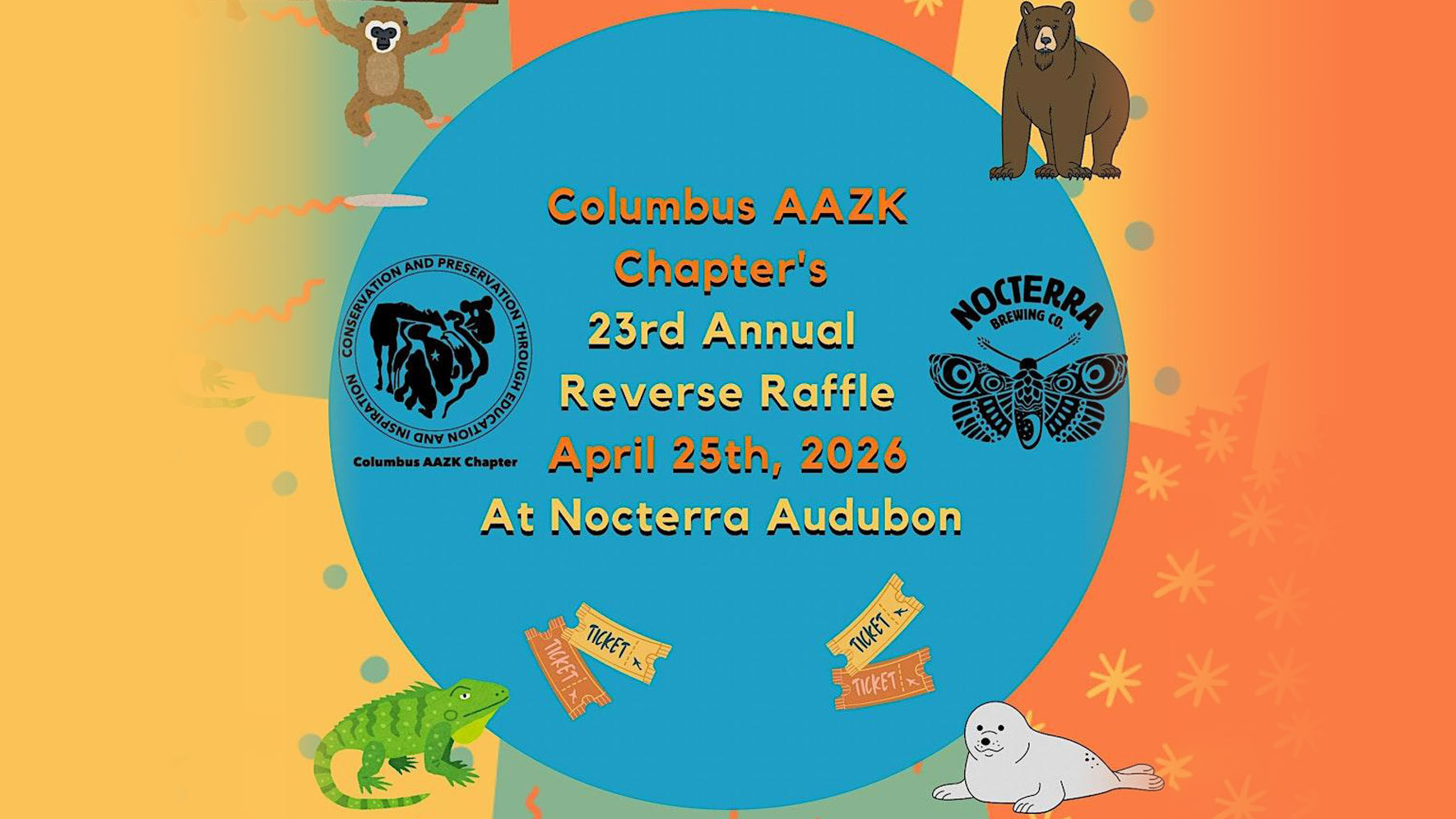 Reverse Raffle by the AAZK Columbus Chapter